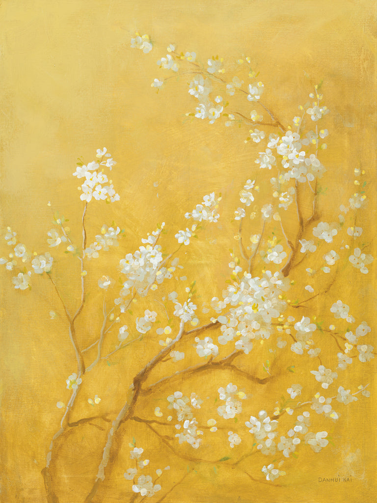 Reproduction of White Cherry Blossoms I by Danhui Nai - Wall Decor Art