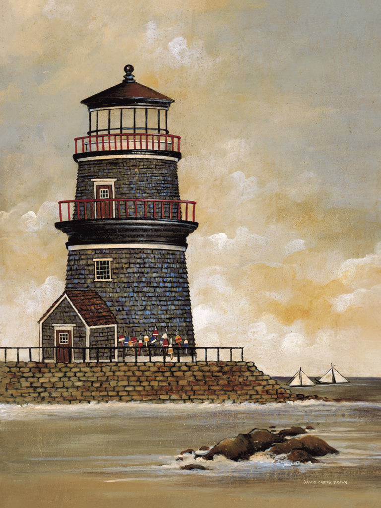 Reproduction of Buoy House by David Carter Brown - Wall Decor Art