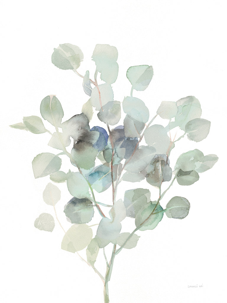 Reproduction of Eucalyptus III Cool by Danhui Nai - Wall Decor Art