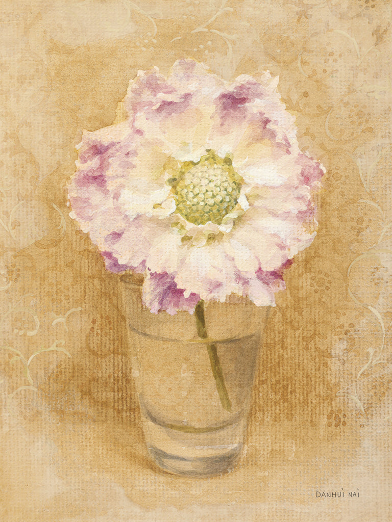 Reproduction of Scabiosa Blossom in Glass by Danhui Nai - Wall Decor Art