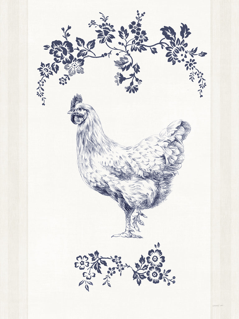 Reproduction of Summer Chickens II by Danhui Nai - Wall Decor Art