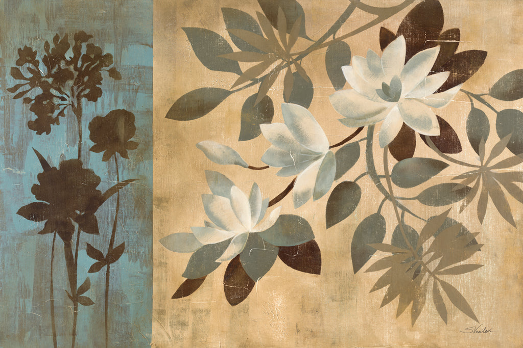 Reproduction of Romantic Magnolias I by Silvia Vassileva - Wall Decor Art