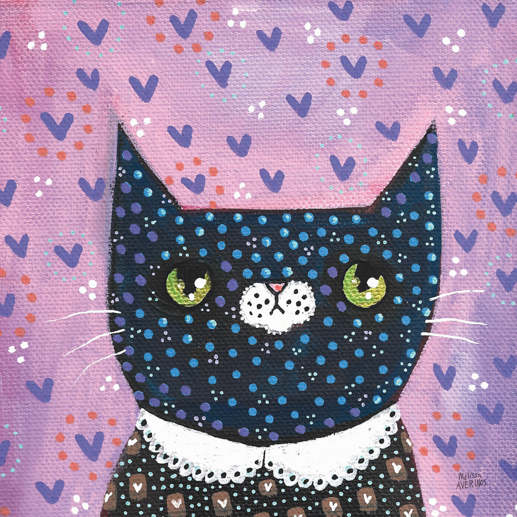 Reproduction of Kooky Cat I by Melissa Averinos - Wall Decor Art