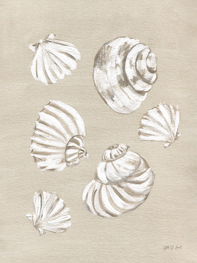 Reproduction of Beach Treasures II by Yvette St. Amant - Wall Decor Art