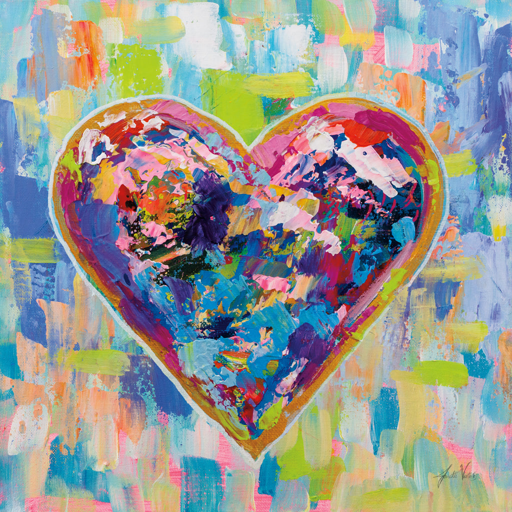 Reproduction of Love After Heartbreak v2 by Jeanette Vertentes - Wall Decor Art