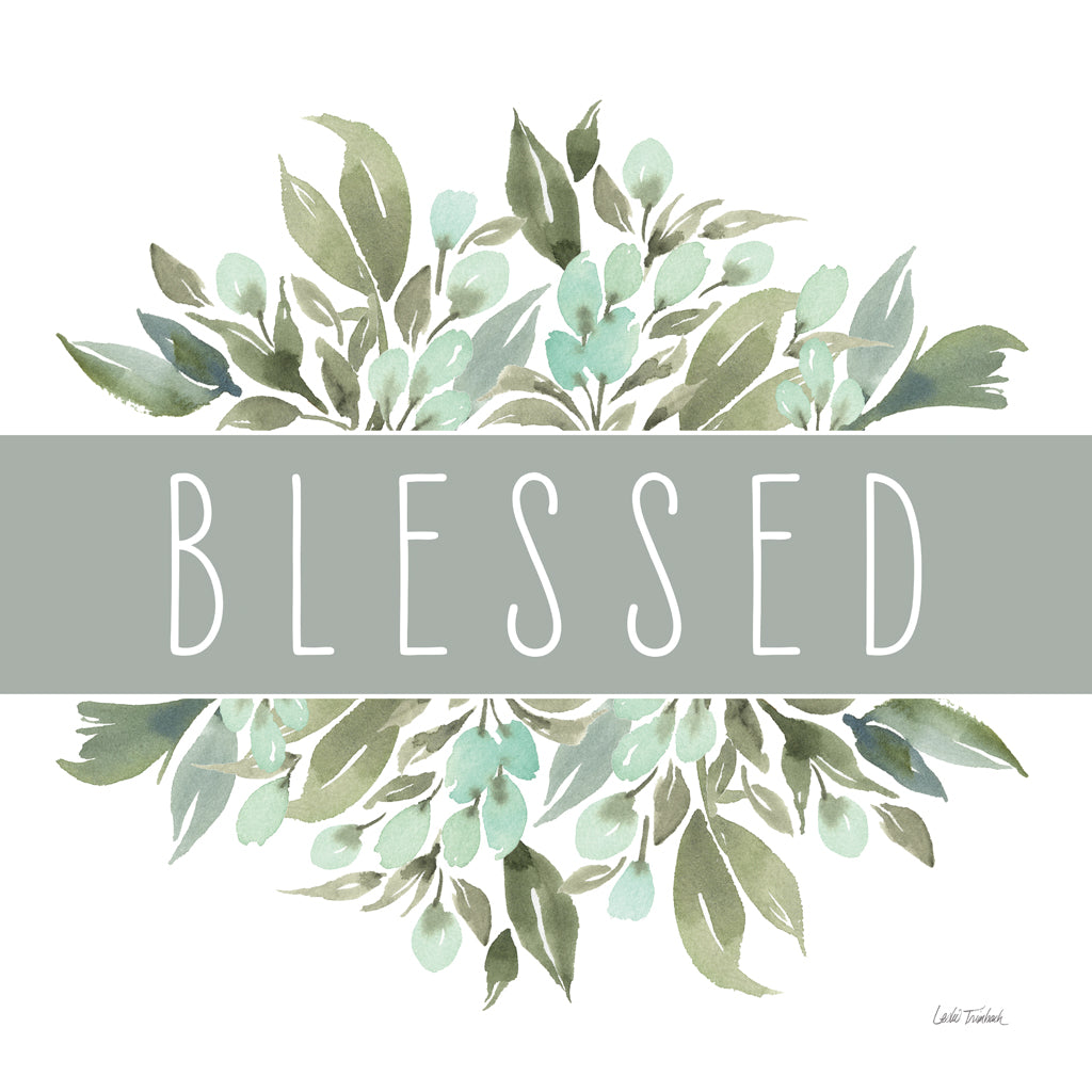 Reproduction of Blessed by Leslie Trimbach - Wall Decor Art