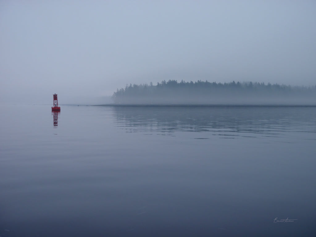 Reproduction of Penobscot Bay Channel Marker by Belinda Aldrich - Wall Decor Art