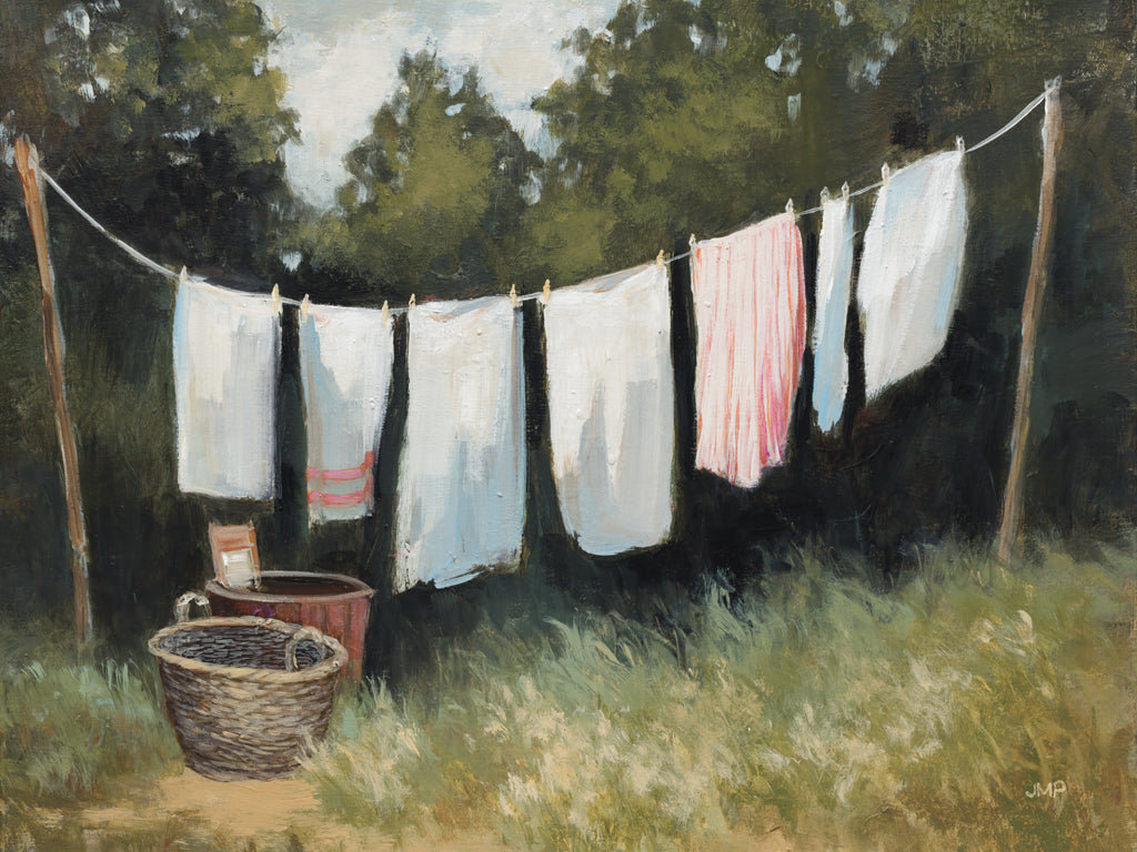 Reproduction of Out to Dry by Julia Purinton - Wall Decor Art