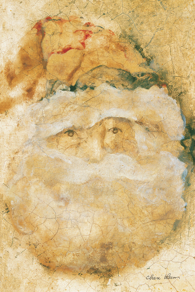 Reproduction of Fresco Santa by Cheri Blum - Wall Decor Art