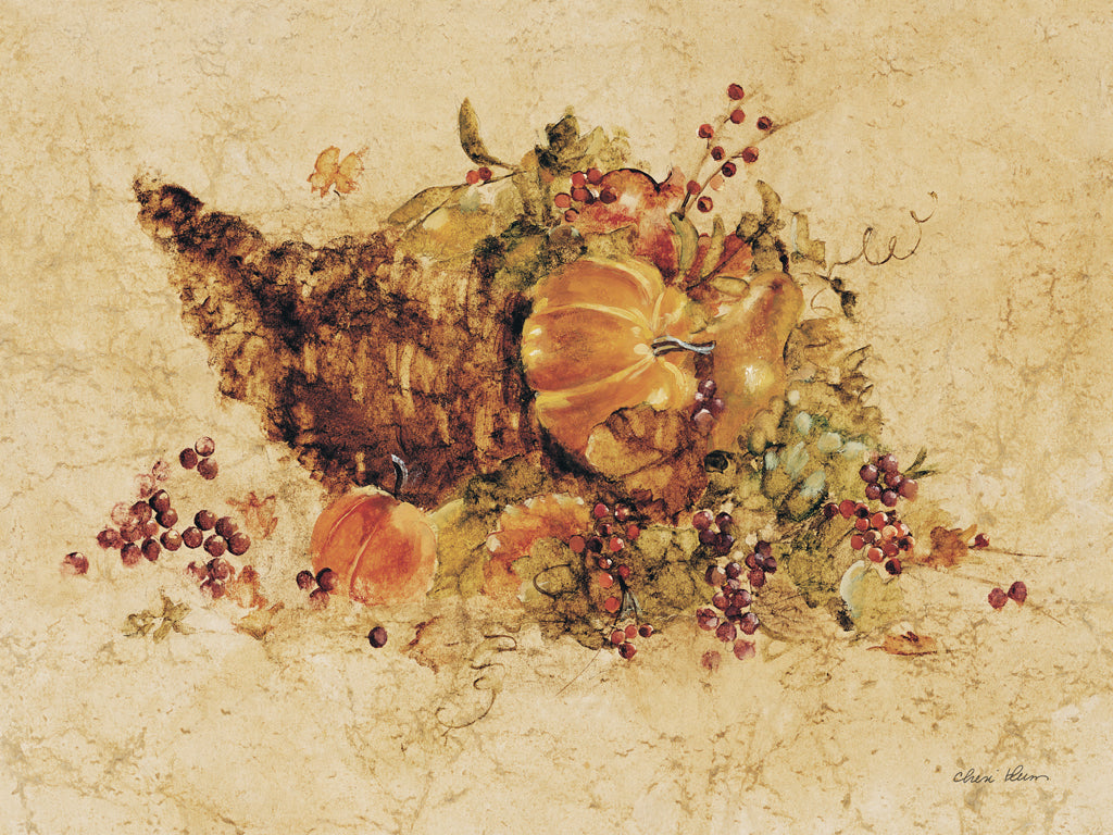 Reproduction of Cornucopia by Cheri Blum - Wall Decor Art