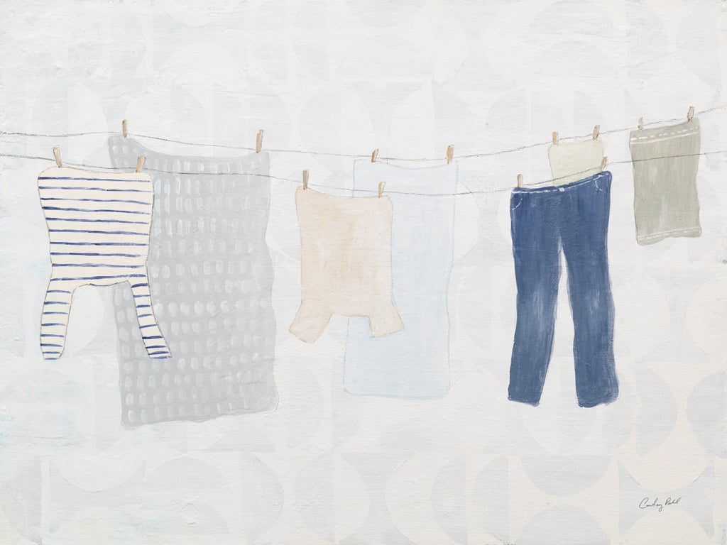 Reproduction of Laundry Day by Courtney Prahl - Wall Decor Art