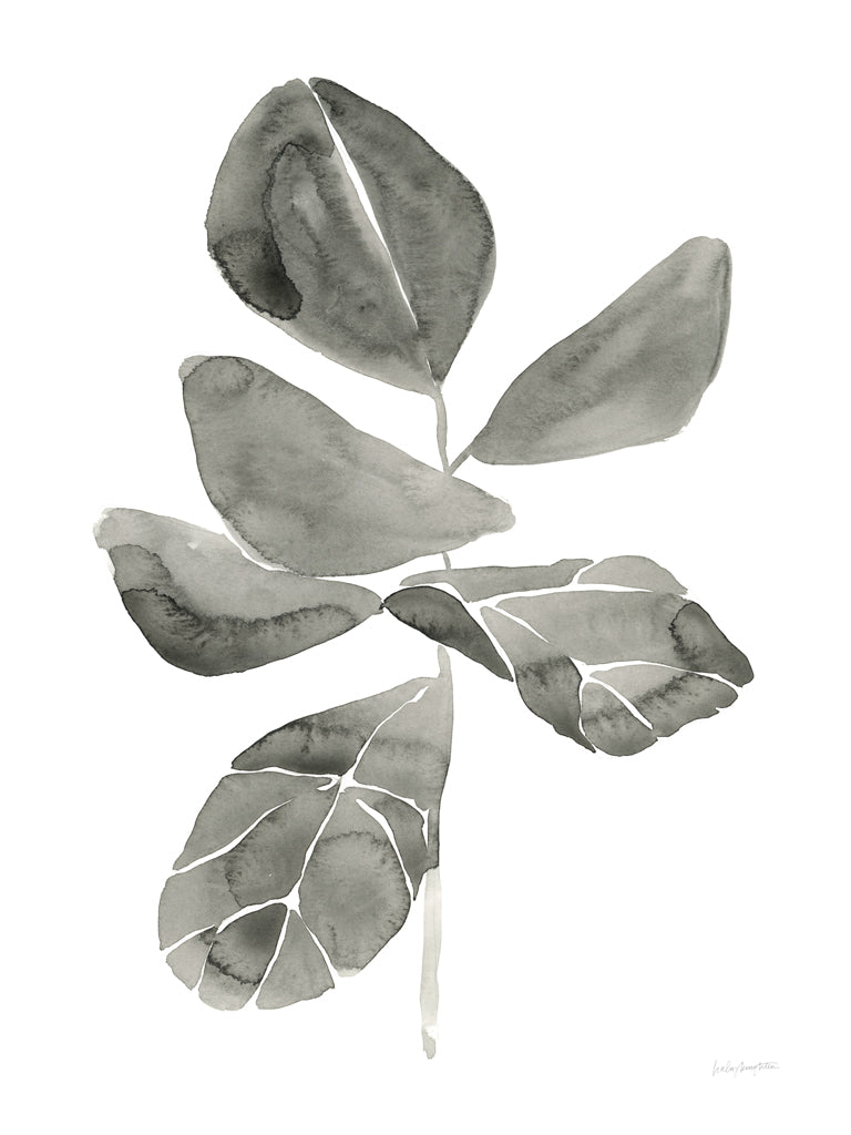 Reproduction of Fiddle Leaf I by Haley Knighten - Wall Decor Art