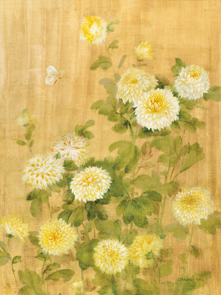 Reproduction of Chrysanthemums I by Danhui Nai - Wall Decor Art