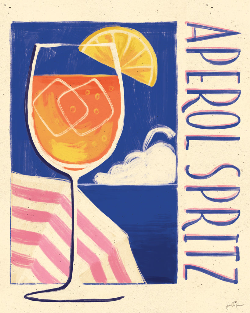 Reproduction of Cocktails I by Janelle Penner - Wall Decor Art