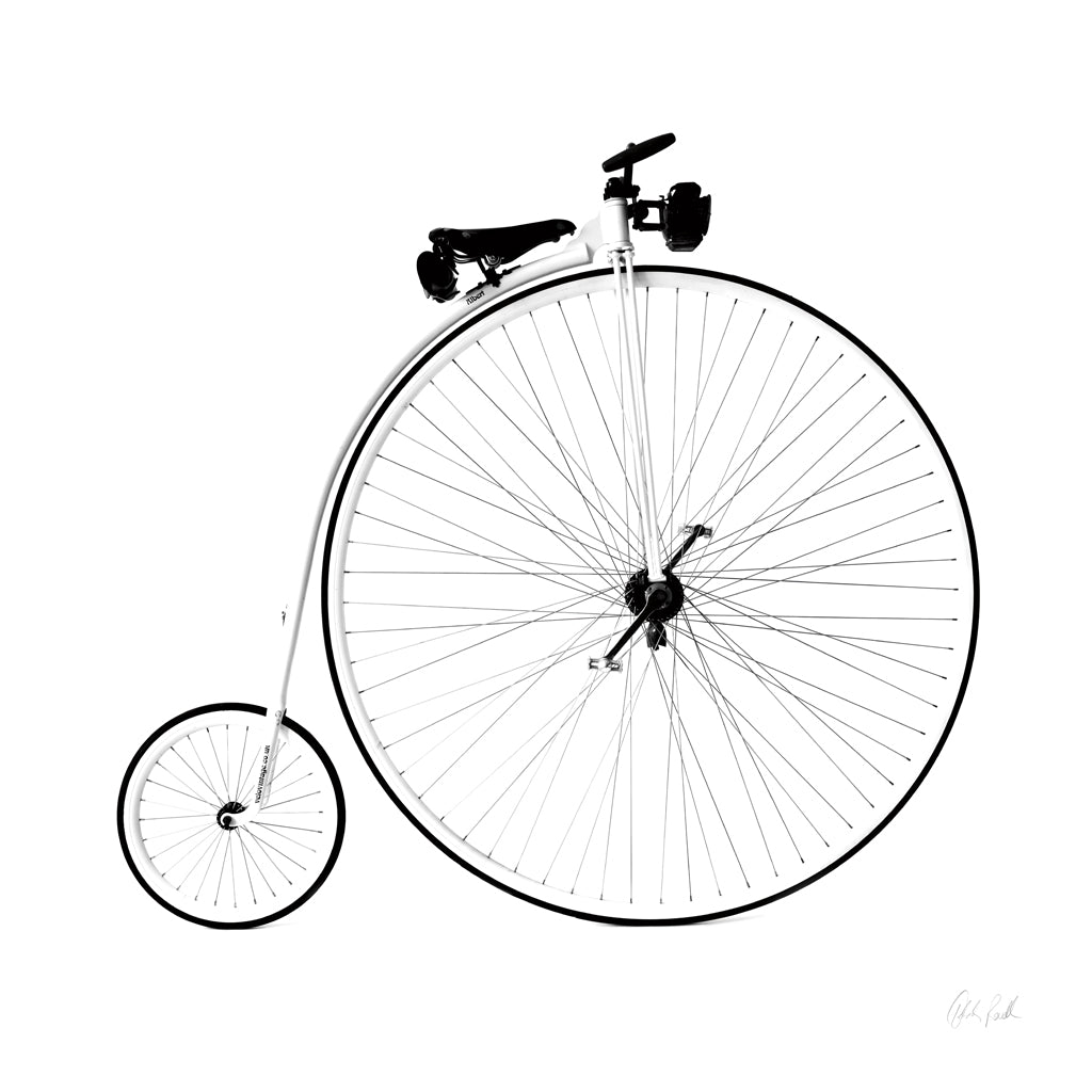 Reproduction of Penny Farthing by Deborah Revell - Wall Decor Art