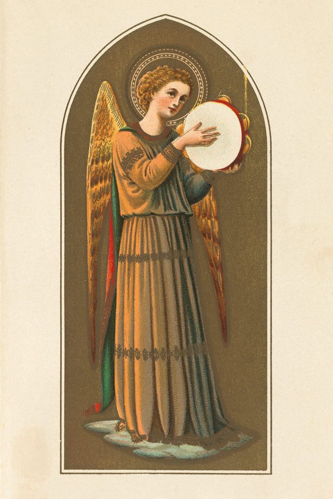 Reproduction of Musical Angel I by Wild Apple Portfolio - Wall Decor Art