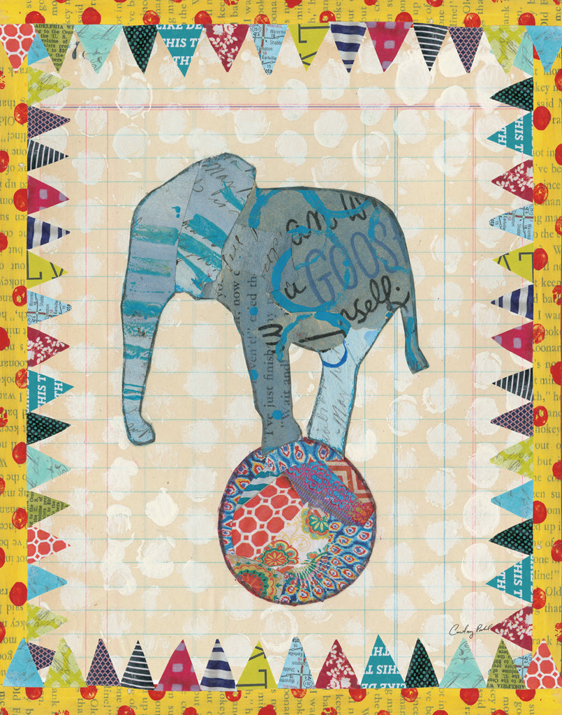 Reproduction of Circus Fun II Border by Courtney Prahl - Wall Decor Art