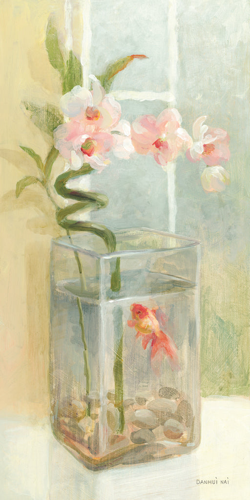 Reproduction of Peaceful Orchid I by Danhui Nai - Wall Decor Art