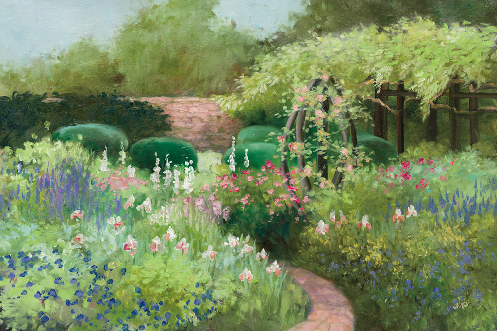 Reproduction of Garden Path by Julia Purinton - Wall Decor Art