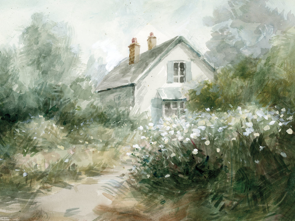 Reproduction of Cottage Garden II by Danhui Nai - Wall Decor Art