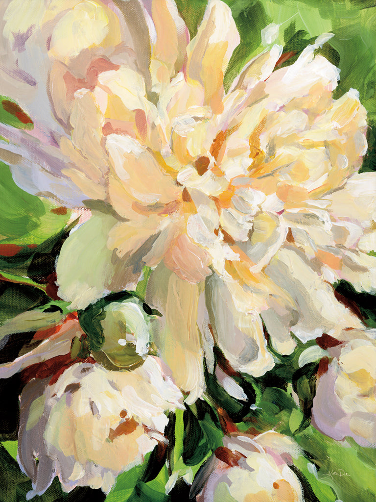 Reproduction of White Peony by Katrina Pete - Wall Decor Art