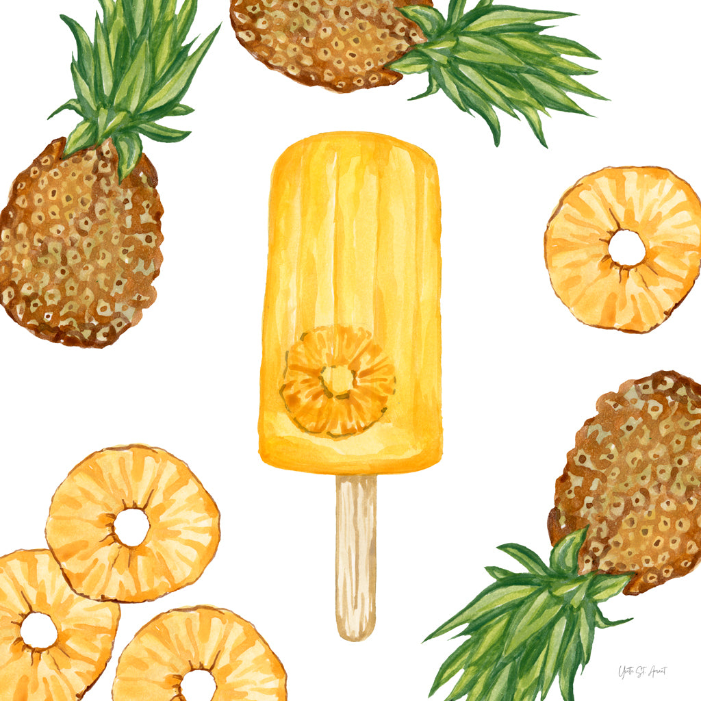 Reproduction of Fruity Popsicles II by Yvette St. Amant - Wall Decor Art