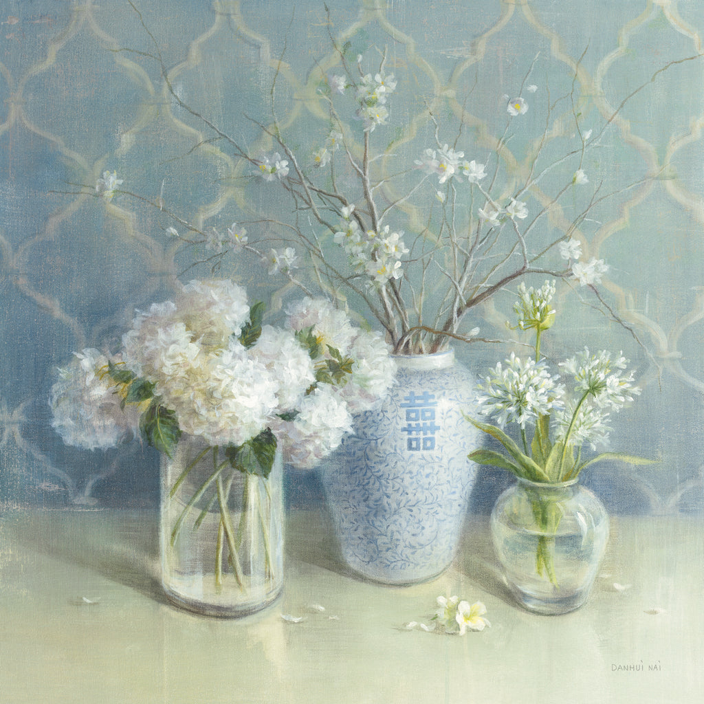 Reproduction of Spring Blossoms Still Life by Danhui Nai - Wall Decor Art