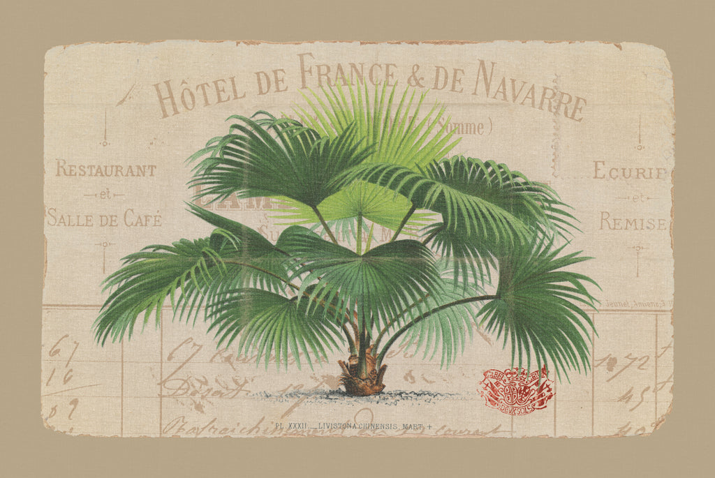 Reproduction of Hotel de France by Wild Apple Portfolio - Wall Decor Art