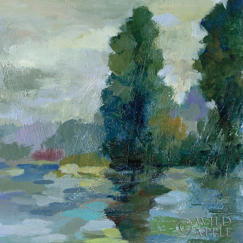 Reproduction of Sunrise at the Lake II by Silvia Vassileva - Wall Decor Art