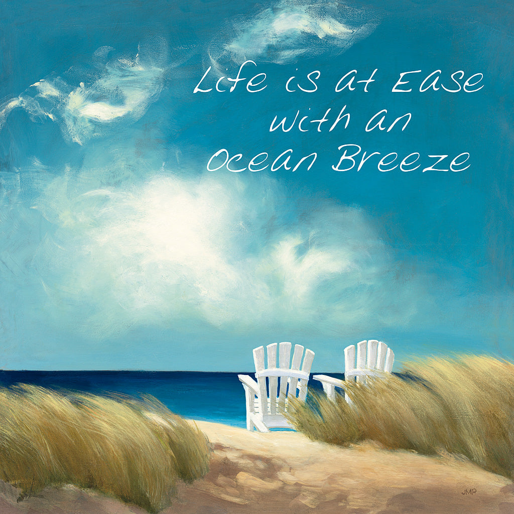 Reproduction of A Perfect Day Ocean Breeze by Julia Purinton - Wall Decor Art