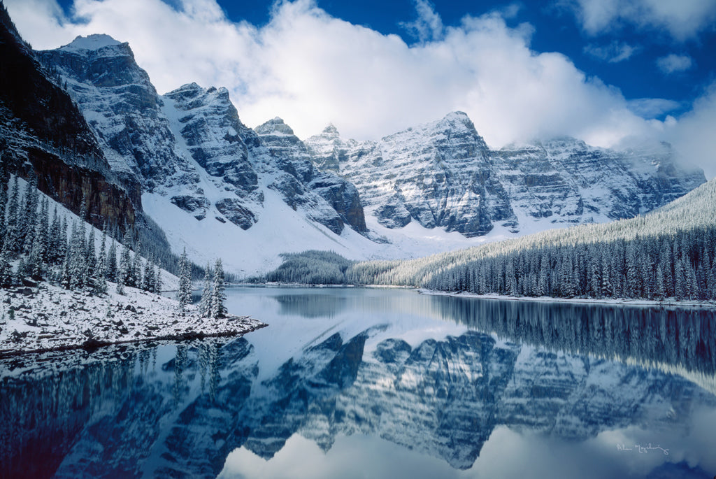 Reproduction of Moraine Lake by Alan Majchrowicz - Wall Decor Art