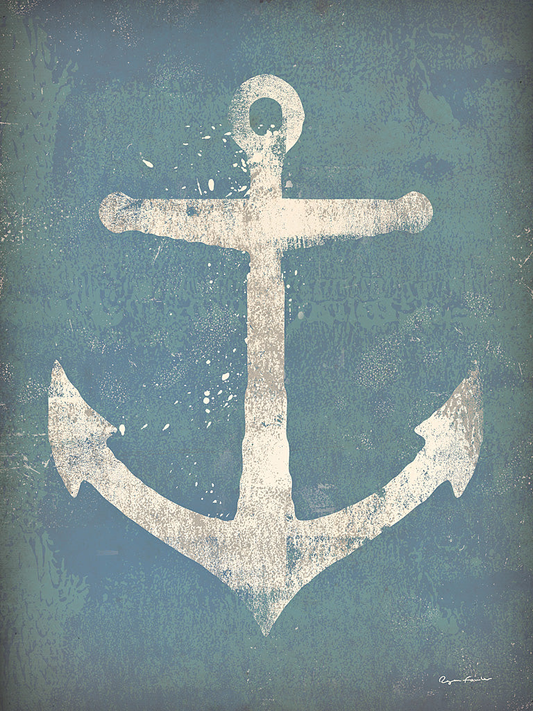 Reproduction of Anchor v2 by Ryan Fowler - Wall Decor Art