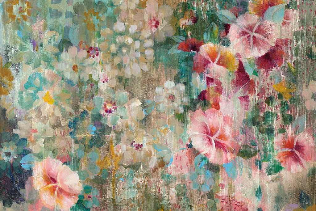 Reproduction of Flower Shower Crop by Danhui Nai - Wall Decor Art