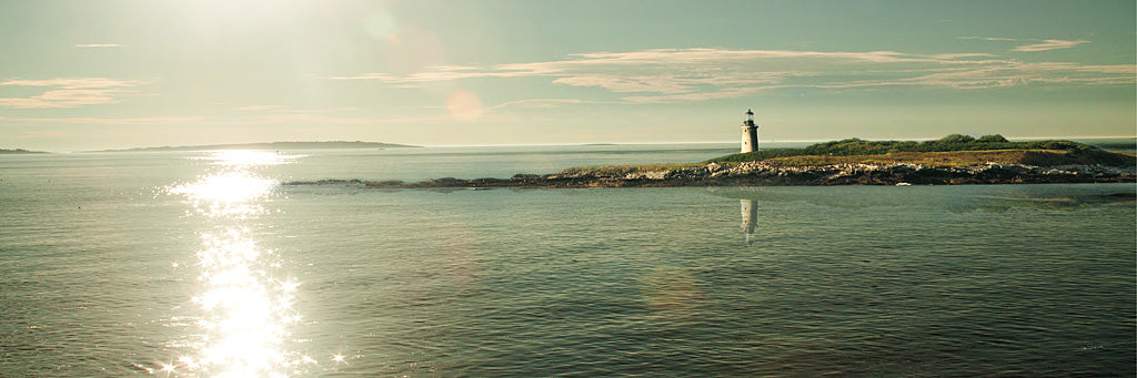 Reproduction of Lighthouse Sound Crop by Sue Schlabach - Wall Decor Art