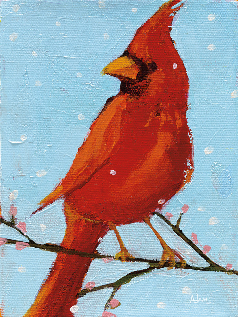 Reproduction of Cardinal II by Phyllis Adams - Wall Decor Art