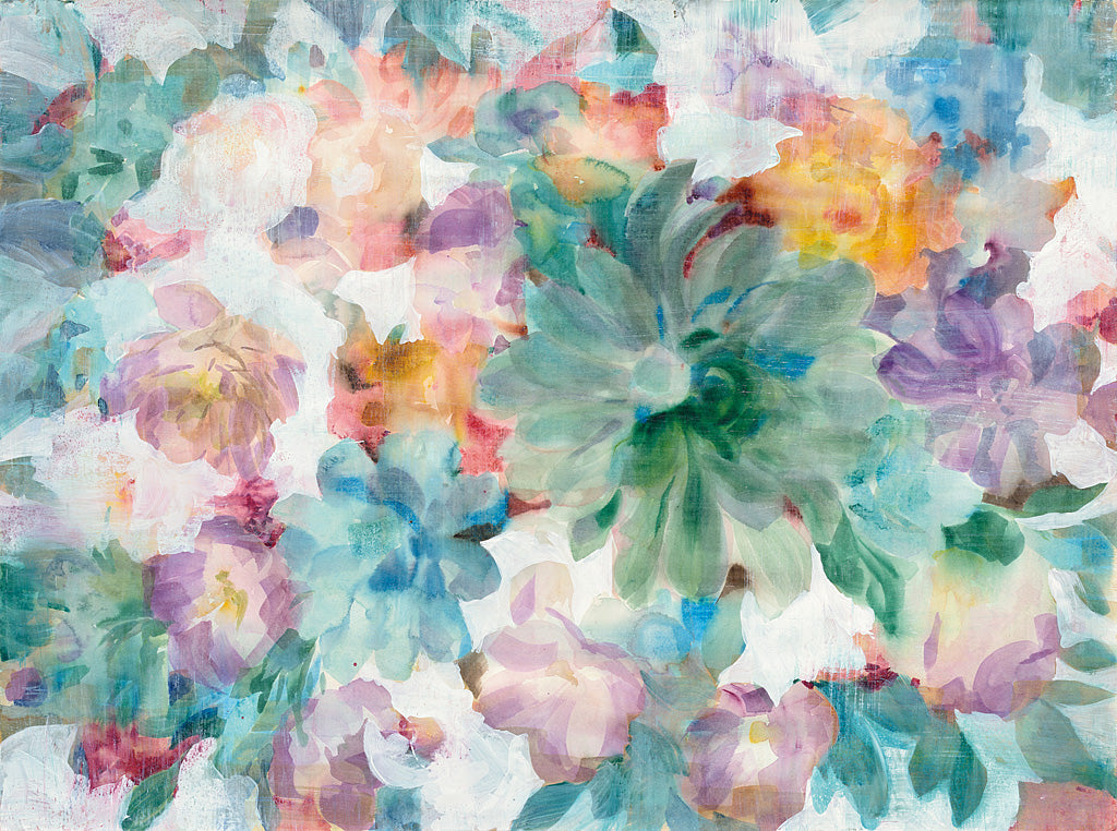 Reproduction of Succulent Florals by Danhui Nai - Wall Decor Art