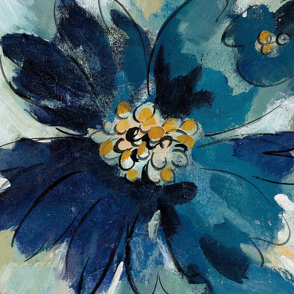 Reproduction of Inky Floral III by Silvia Vassileva - Wall Decor Art