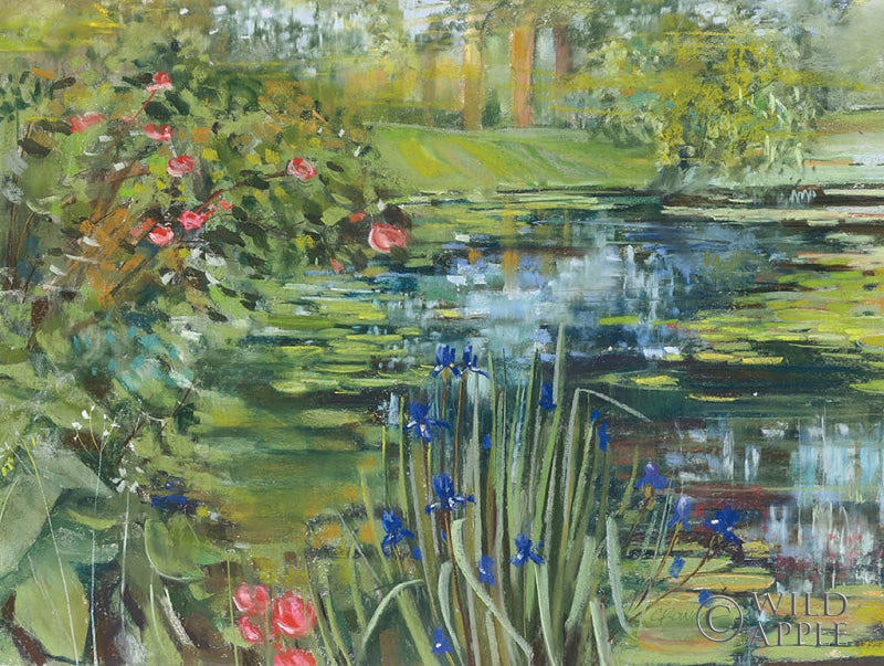 Reproduction of Peaceful Pond by Carol Rowan - Wall Decor Art