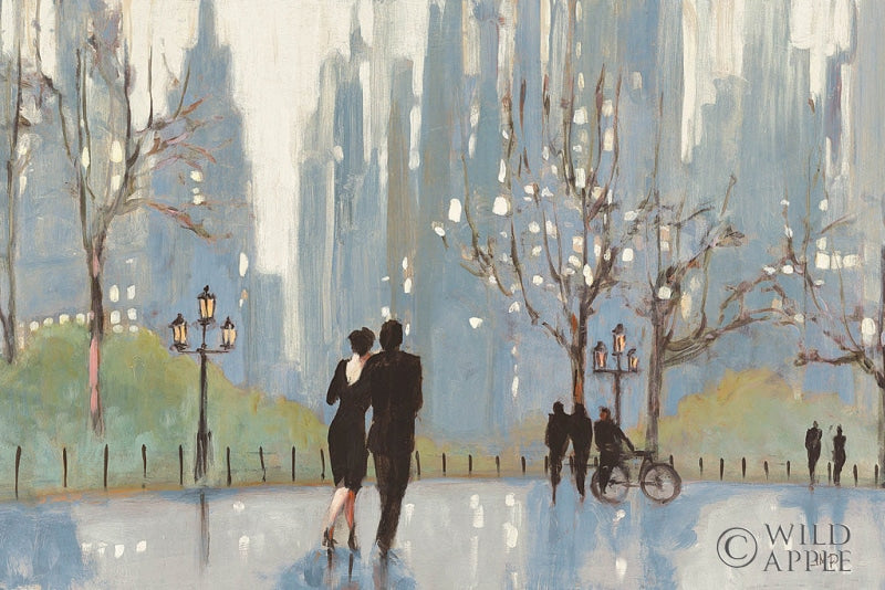 Reproduction of An Evening Out Blue by Julia Purinton - Wall Decor Art