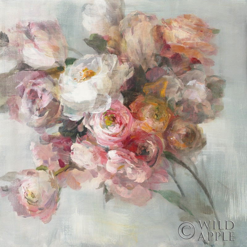 Reproduction of Blush Bouquet by Danhui Nai - Wall Decor Art