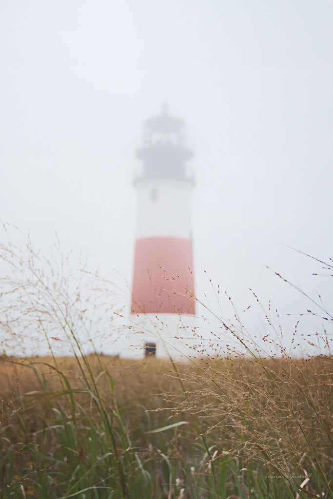 Reproduction of Sankaty Head in the Fog by Laura Marshall - Wall Decor Art