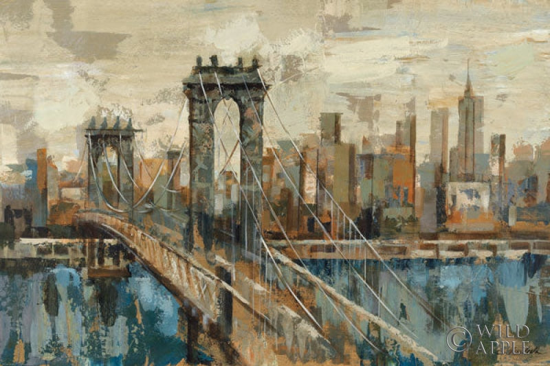 Reproduction of New York View by Silvia Vassileva - Wall Decor Art