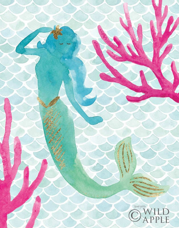 Reproduction of Mermaid Friends II by Jenaya Jackson - Wall Decor Art