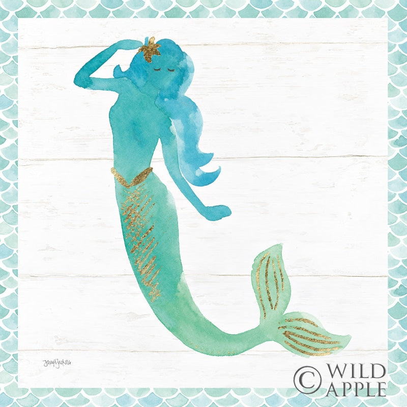 Reproduction of Mermaid Friends IV by Jenaya Jackson - Wall Decor Art