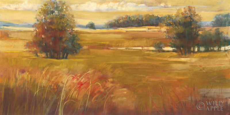 Reproduction of October Light Golden Sky by Carol Rowan - Wall Decor Art