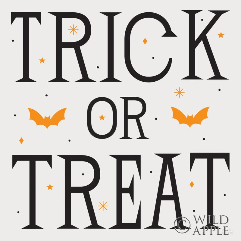 Reproduction of Festive Fright Trick or Treat II by Michael Mullan - Wall Decor Art