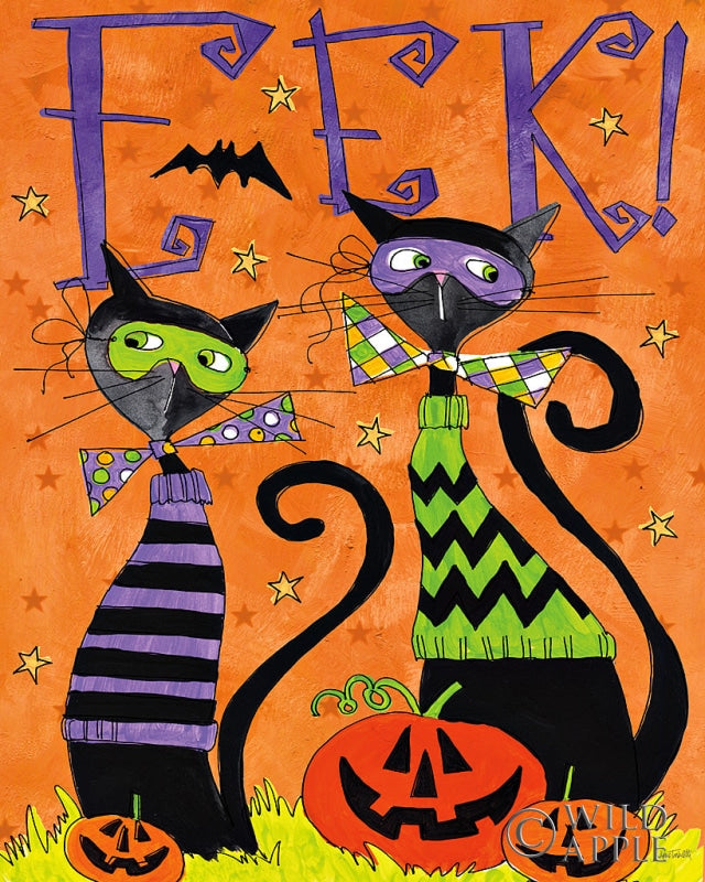 Reproduction of Spooky Fun VI by Anne Tavoletti - Wall Decor Art