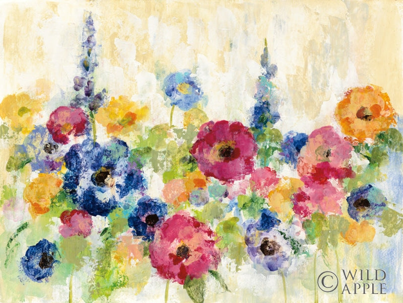 Reproduction of Sunshine Field Flowers by Silvia Vassileva - Wall Decor Art