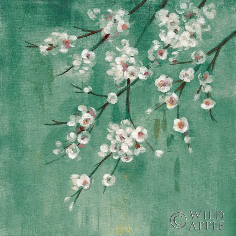 Reproduction of Cherry Cloud I Jade by Silvia Vassileva - Wall Decor Art