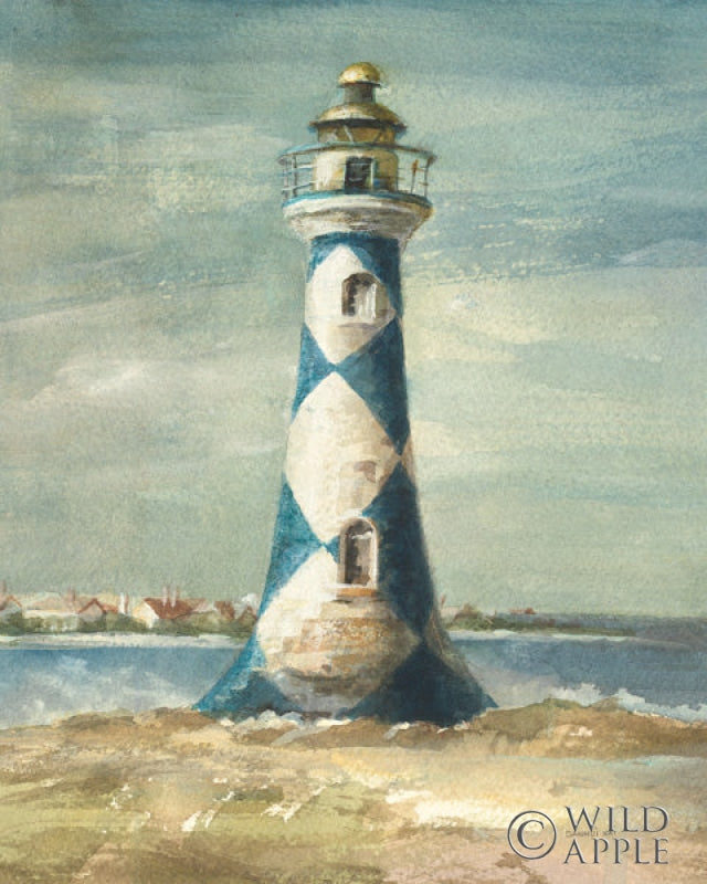 Reproduction of Lighthouse IV by Danhui Nai - Wall Decor Art